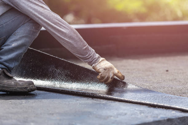 Professional Interior Drainage System technician working in Sherwood, MI